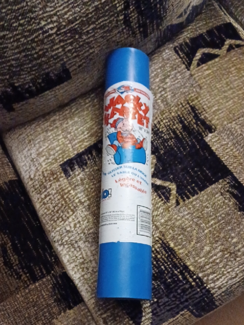 4/$30 Blue Wacky Karpet (Crazy Carpet) - Slide On Snow